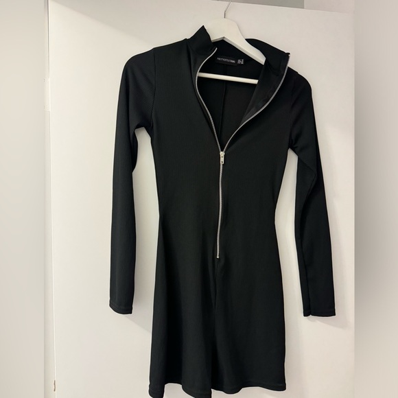 COPY - Pretty little thing black romper - Picture 1 of 3